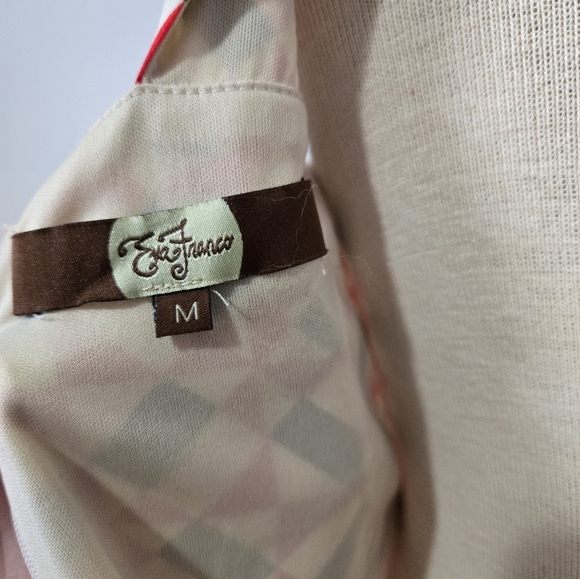 EVA FRANCO Anthropologie Geometric Patterned Halter Dress. Size M - Picture 11 of 15